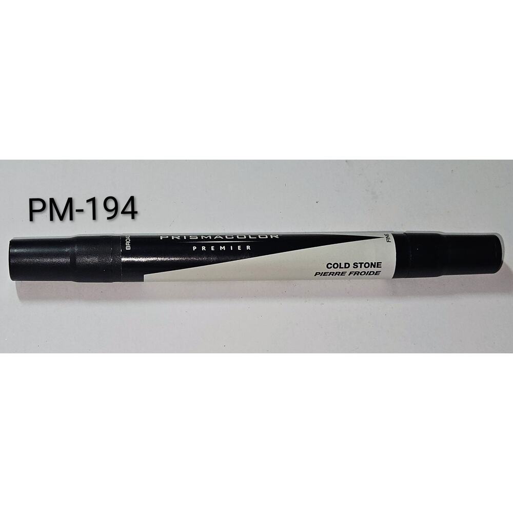 Prismacolor Premier PM-194 COLD STONE Double Sided Art Marker Chisel Fine NEW